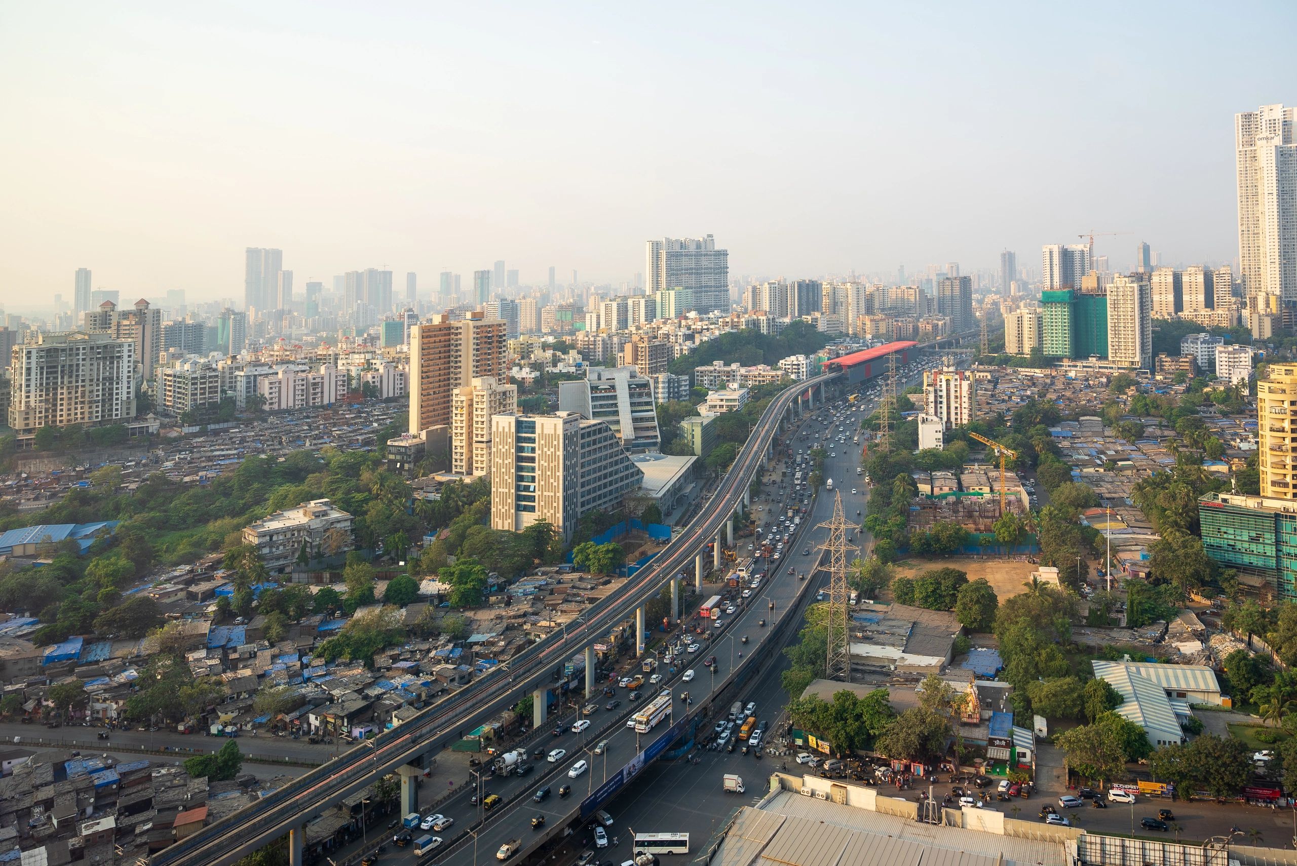Mumbai city skyline representing Navi Mumbai regional coverage